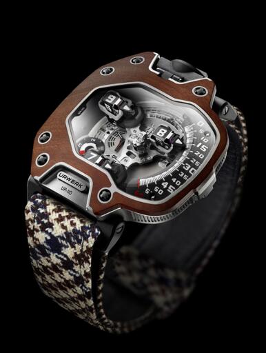 Review Urwerk men watch Replica UR-110 EASTWOOD RED EBONY - Click Image to Close